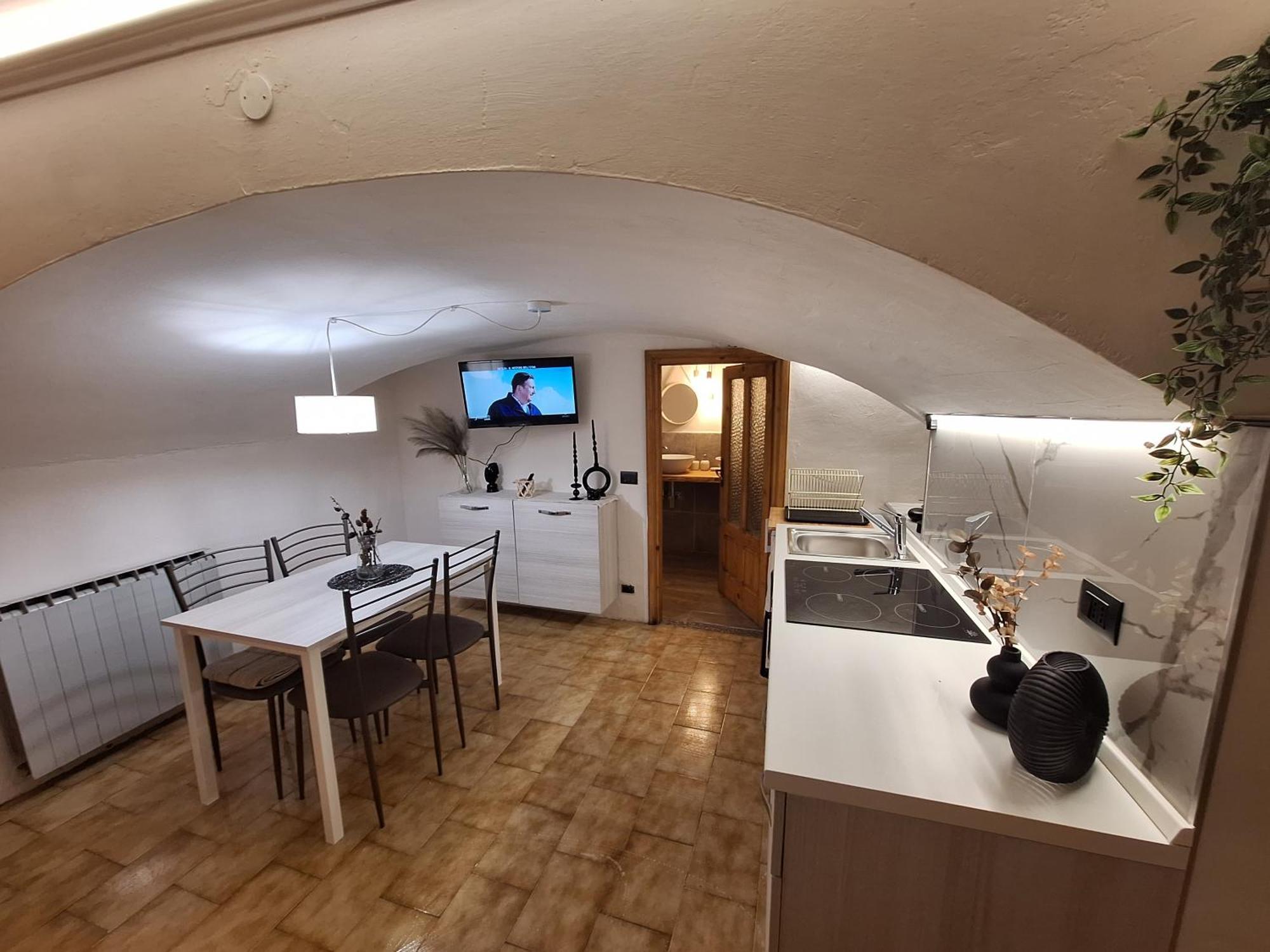 Apartament La Casa Del Gigante Frassino Acceglio Zewnętrze zdjęcie