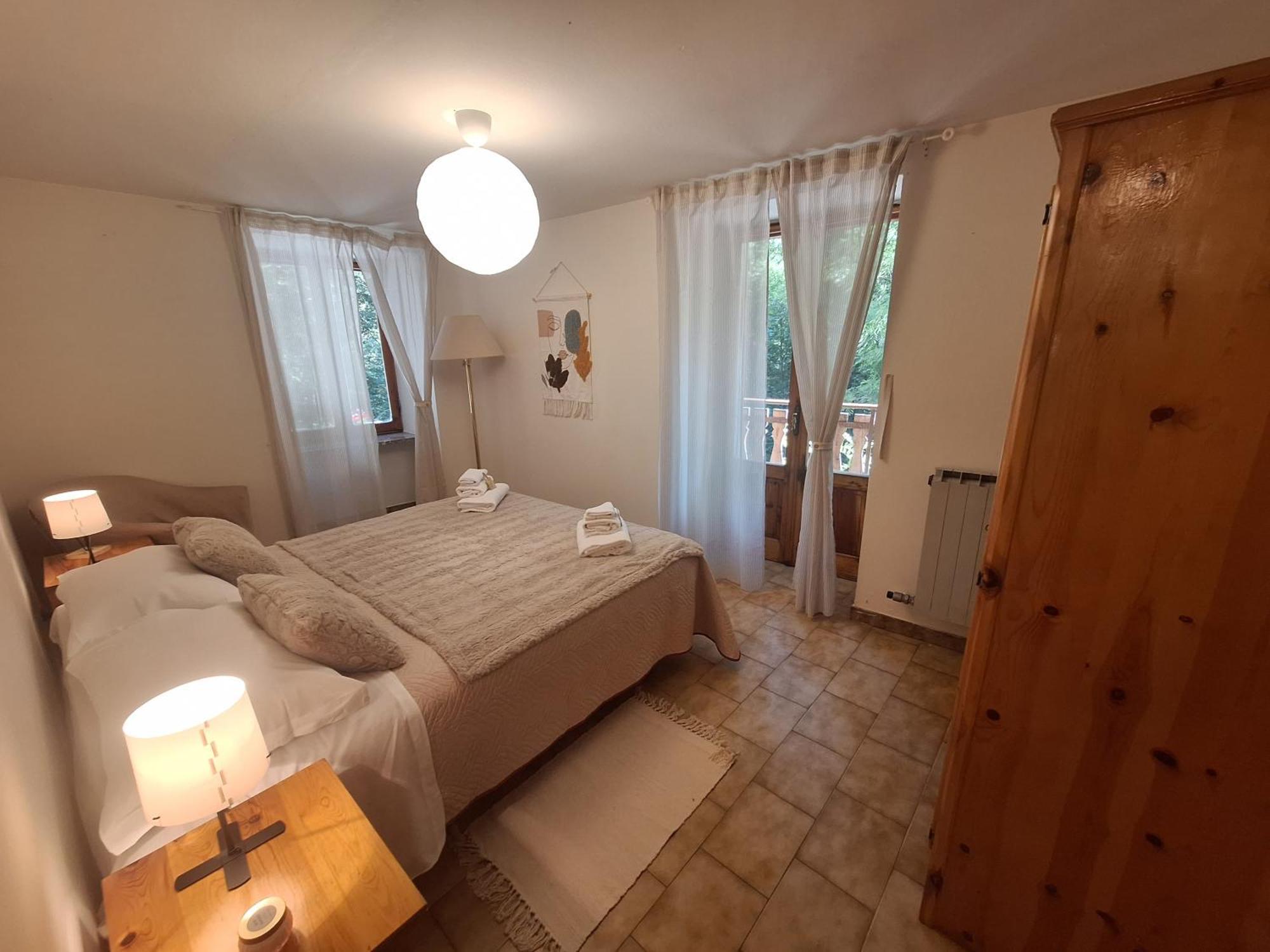 Apartament La Casa Del Gigante Frassino Acceglio Zewnętrze zdjęcie