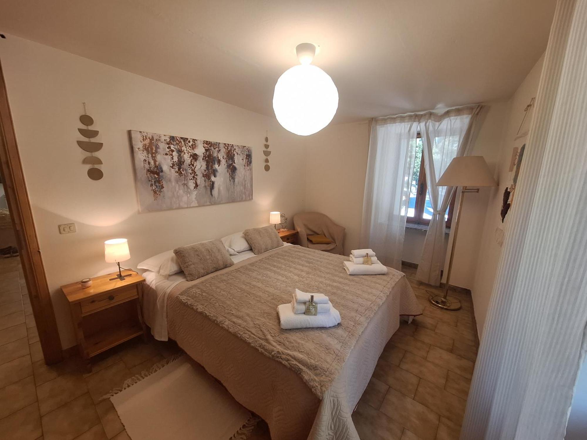Apartament La Casa Del Gigante Frassino Acceglio Zewnętrze zdjęcie