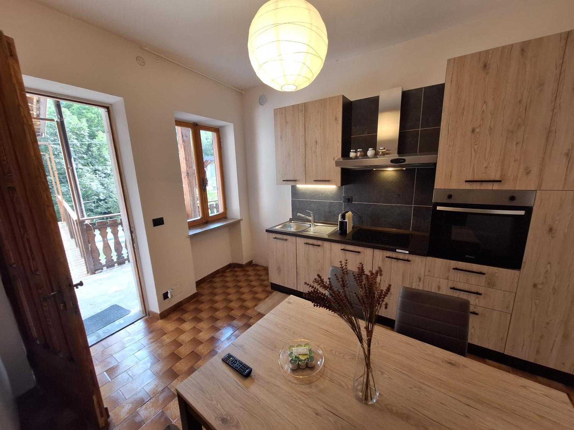 Apartament La Casa Del Gigante Frassino Acceglio Zewnętrze zdjęcie